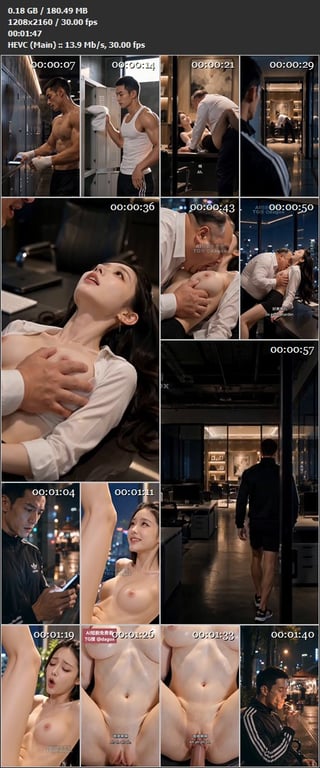 【AI短剧】《我和精神小妹同居》EP1-7集，失恋的陈默在路边遇到性格张扬的小美 配图13