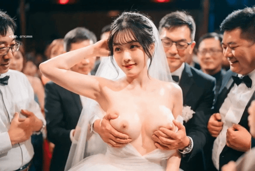 【AI推演】重磅真实系列老头乐_新婚祝福_无能丈夫等76V合一 配图4