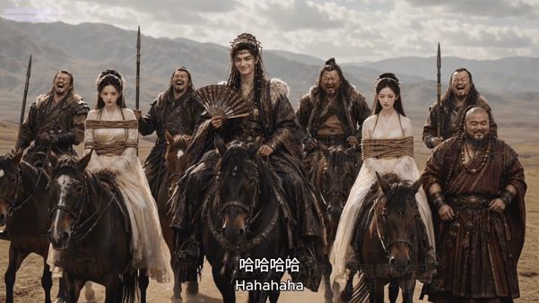 【AI短剧】《龙女奇遇记》EP6-7 身陷军营,小龙女被霍都定为未来王妃 李莫愁 配图10