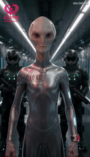 【AI短剧】新剧《被抓走的实验》EP1-6集，外星人为采集人类性爱数据，强行将他 配图3