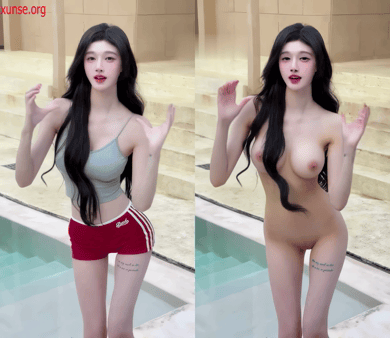 【AI脱衣】网红美女脱衣系列林霸天宝藏御姐氺 配图6