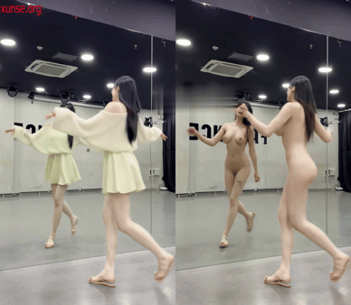 【AI脱衣】网红美女脱衣系列眠羊妹妹（第三弹）裸舞小美女愃氺 配图4