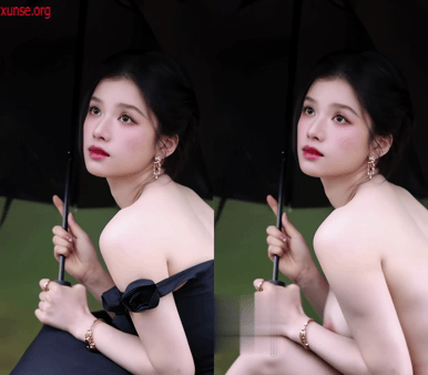 【AI脱衣】张婧仪--明星脱衣---张婧仪脱衣氺 配图6