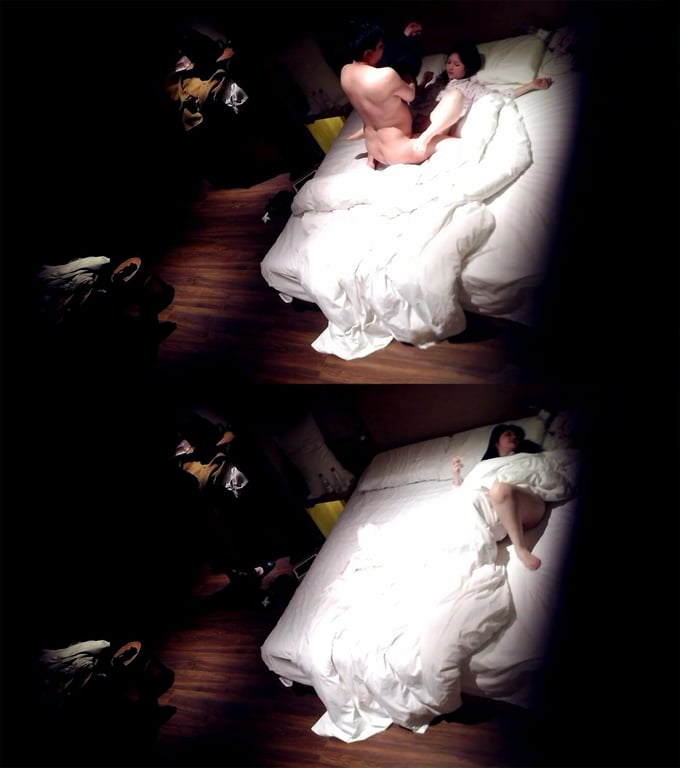 【上帝视角极致偷拍】精品酒店里清秀端庄江南美女与男友激情缠绵1080P高清版 配图6