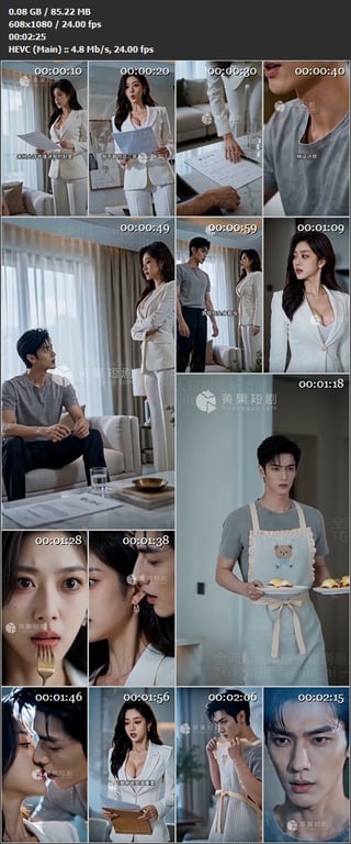 【AI短剧】《闪婚大佬掉马后》EP1-10集，一场契约婚姻却慢慢掺入了爱与欲的纠 配图18