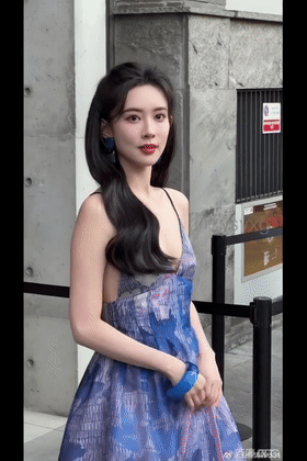 【AI脱衣】白冰 白鹿 刘亦菲 柳岩 李小萌等众多女星孕肚坐姿性爱合集（配乐版） 配图5