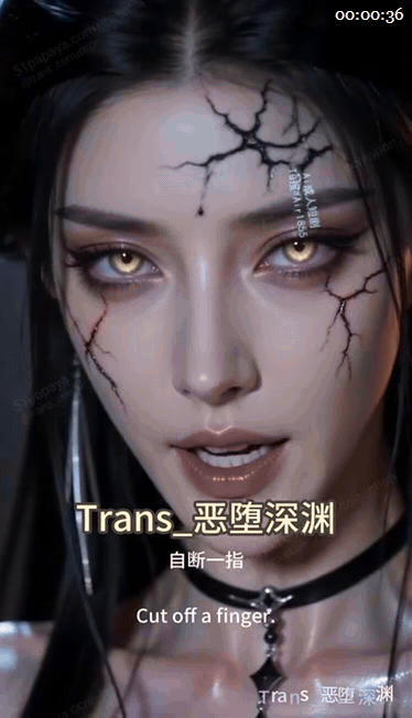 【AI短剧】《仙魔一念间》EP1-5集，孤军枫战魔女们（5V）愃 配图3