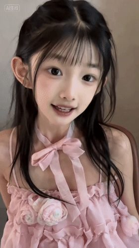【AI自制小短剧】《牛头人上》大学开学前，你的娇小萝莉小女友成了媚黑小母狗，被黑 配图3