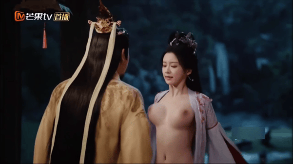 【AI脱衣+AI推演】魔改电视剧《水龙吟》林允 包上恩 配图9