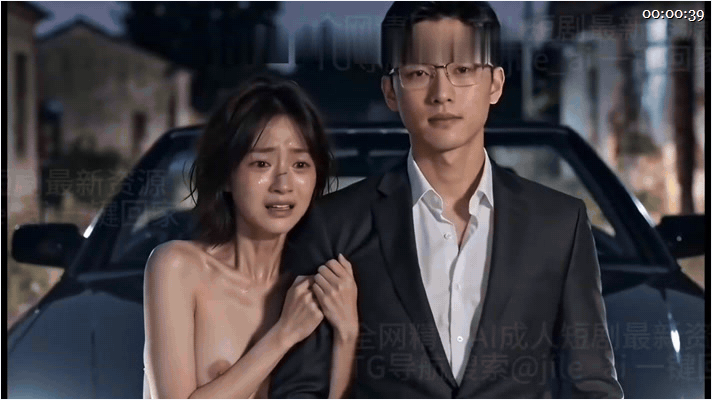 【AI短剧】《金鳞岂是池中物》EP1-3集，著名小说改编作品，霸总女友被精神小伙 配图2