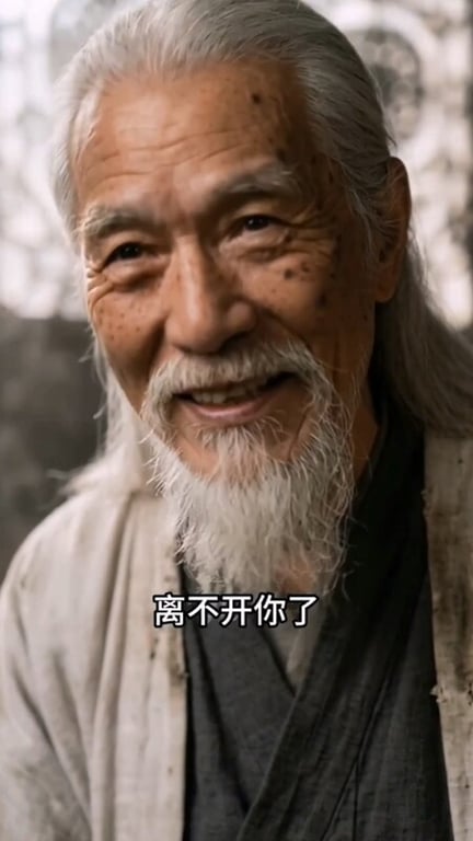 【AI短剧】『长生录：从侄女上门求丹开始长生』第34-35集 猥琐老头与同门师妹 配图19
