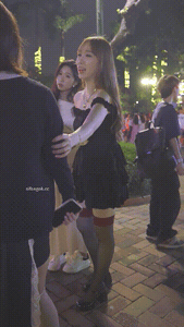 游乐园CD抹胸裙极品美女❤️黑丝过膝袜白内大尺度诱惑 - 老宋论坛-老宋论坛