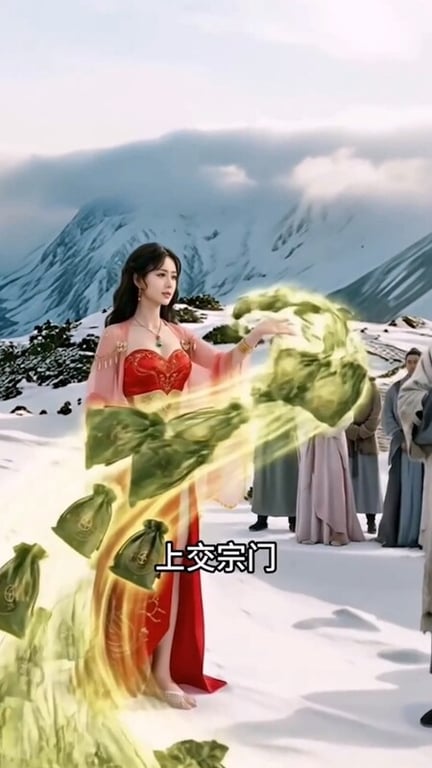 【AI短剧】『长生录：从侄女上门求丹开始长生』第34-35集 猥琐老头与同门师妹 配图11