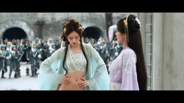 【AI脱衣+AI推演】魔改版电视剧《书卷一梦》李一桐,祝绪丹 配图3