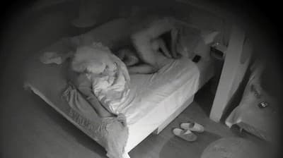 上帝视角：男人进门即脱光等她上床，欲火焚身换着姿势狂野激战！-老宋论坛