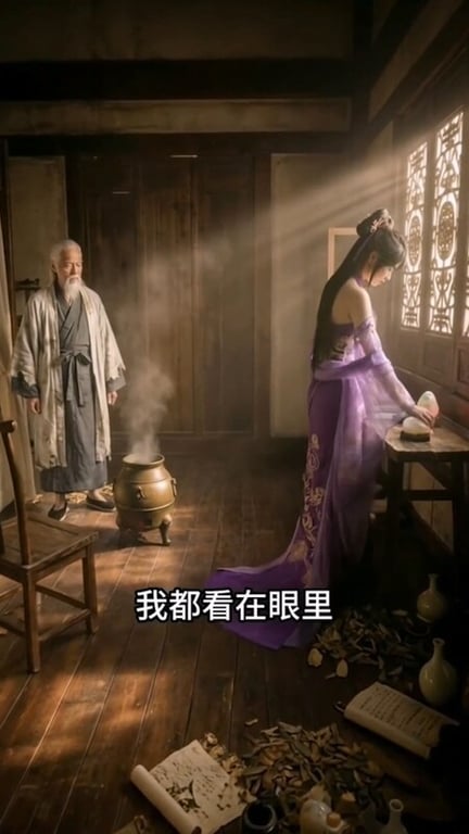 AI短剧《长生录：从侄女上门求丹开始长生》EP36-37 配图8