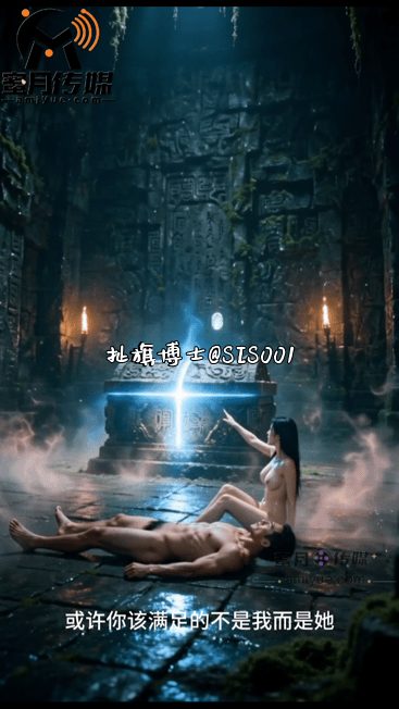 【AI短剧】《大屌神墓：极乐无边》EP1-3集，为寻传说中的大屌墓宝物深入墓门机 配图4
