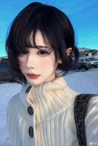 【AI脱衣】抖音快手小红书骚女明星口交大屌爆射！ 配图2