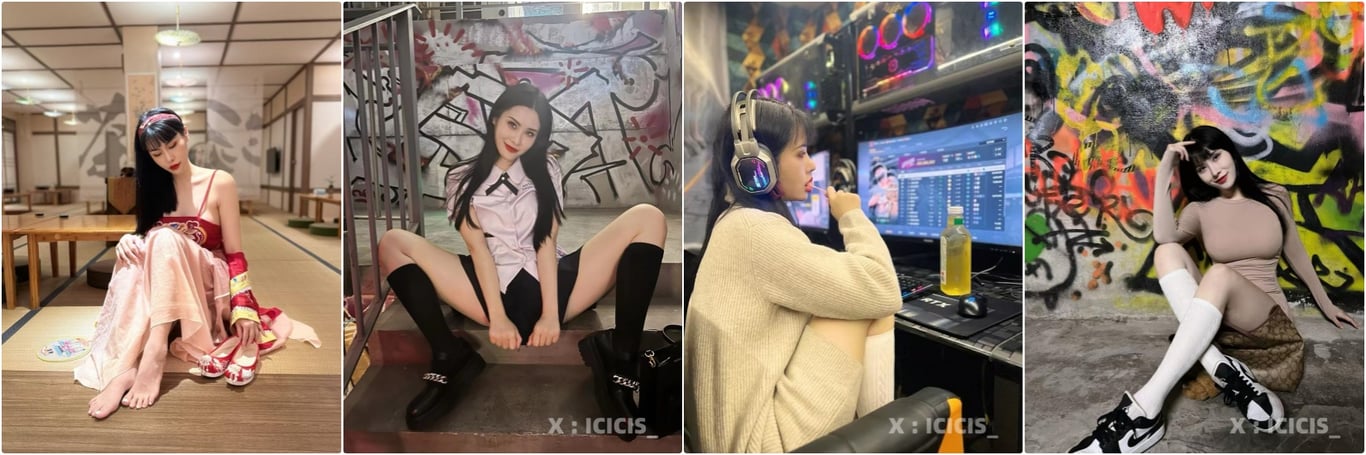 『ICICIS』【兔兔】瑜伽健身教练+【妮妮】已婚小 配图34