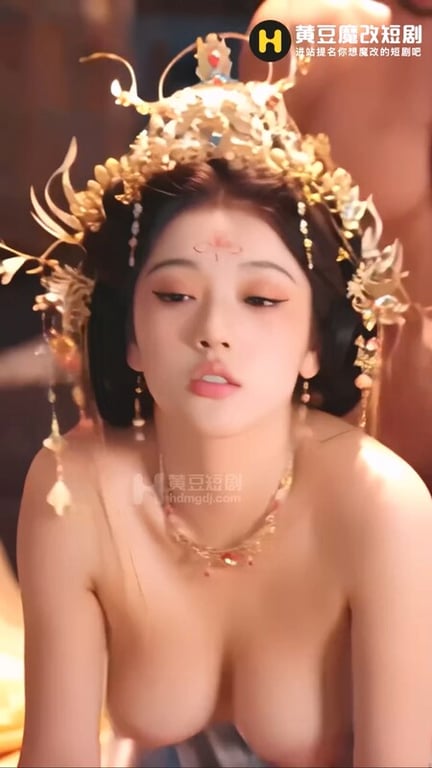 【AI短剧】『九品权臣』全2集 ！皇后的淫乱性事偷奸宦官骑乘榨精！ 配图22