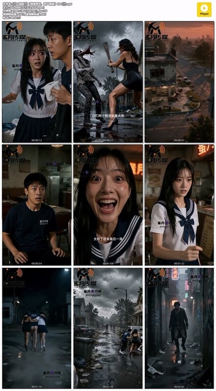 AI短剧《精液救世，丧尸围城》EP4 配图20