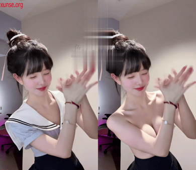 【AI脱衣】深海蜜柚--网红脱衣---COS兔子警官，这事业线深得不见底氺 配图3