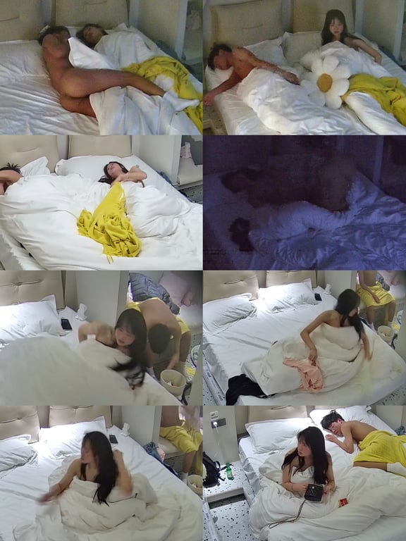 4-1大学城民宿 高颜值女友打桩机男友 入住开始打了4.5炮了 无水[3.75G 配图3