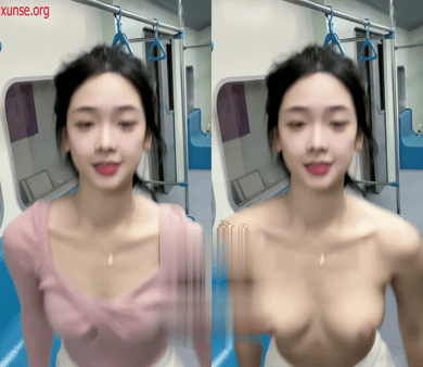 【AI脱衣】不普通网友椰-网红脱衣---端庄大气，没想到裙下的腰臀比这么绝氺 配图7