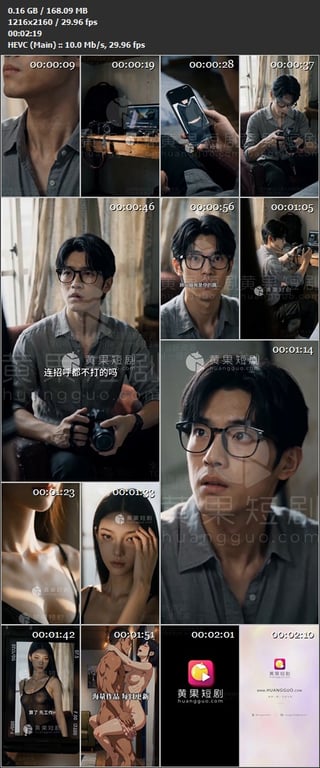 【AI短剧】《快门沦陷》EP预告1-5集，光影交错爱意失控，摄影师放下手里的相机 配图10