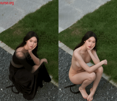 【AI脱衣】网红美女脱衣系列沐曦笙箫漂亮姐姐氺 配图7