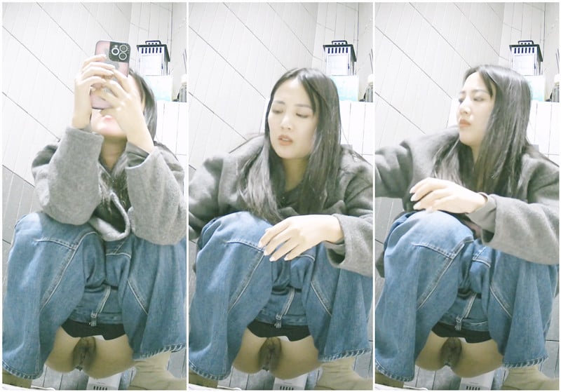 商场女厕全景偷拍美少妇❤️尿的一屁股都是-老宋论坛