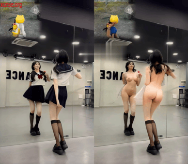 【AI脱衣】网红美女脱衣系列眠羊妹妹（第九弹）裸舞小美女愃氺 配图5