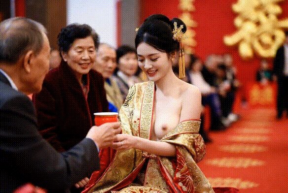 【AI脱衣】抖音快手小红书骚女明星被爸爸操时给老公打电话~配音版！ 配图4