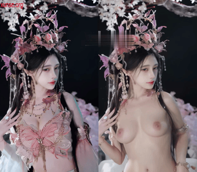 【AI脱衣】网红美女脱衣系列萧纤纤国际小姐愃氺 配图5