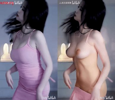 【AI脱衣】网红美女脱衣系列小仙若可纯可欲可御的长腿御姐氺 配图6