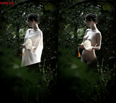 【AI脱衣】以沫MOMO--第五弹---网红脱衣---长相甜美的舞蹈博主！愃氺 配图2