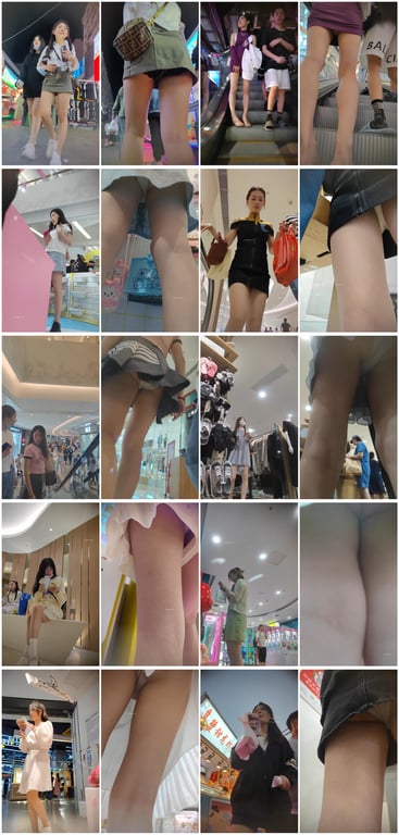 ❤️极致诱惑❤️独家『XLBCD』系列第1季20V 闺蜜同逛街仙女连衣裙美女 白色窄内紧夹B缝福利 - 老宋论坛-老宋论坛