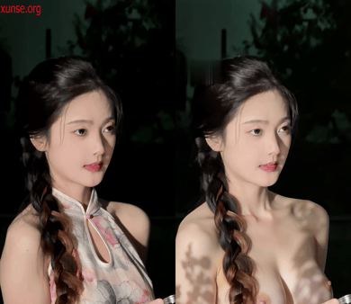 【AI脱衣】网红美女脱衣系列星星亮晶晶裸唱歌姬（第二弹）氺 配图5