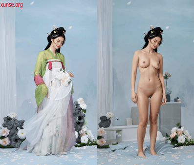 【AI脱衣】明星脱衣系列 气质女神王楚然（第三弹）氺 配图7