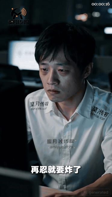 【AI短剧】《射精就穿越》EP1-3集,28岁单身社畜发现只要高潮射精，灵魂就会 配图1