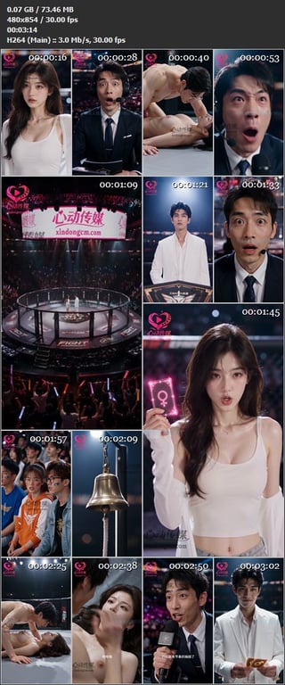 【AI短剧】《游性王》EP1-6集，夜店魅影洛基VS家庭主妇美咲三局两胜制，她的 配图15