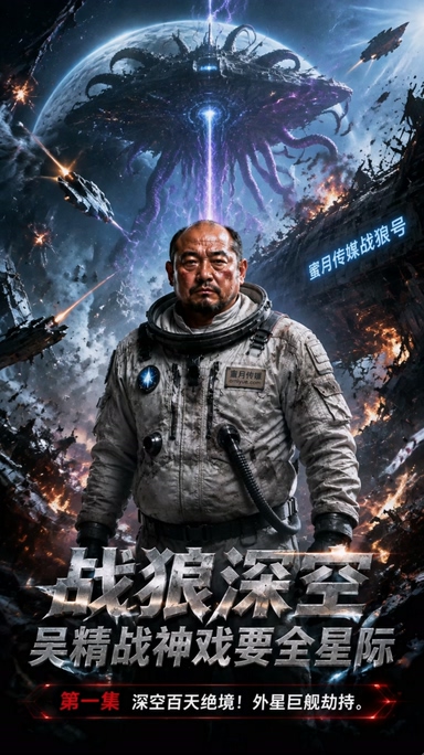 【AI短剧】✨战狼深空，吴精战神戏耍全星际✨第1-3集 深空百天绝境！外星巨舰劫持 原版无第三方水印 - 老宋论坛-老宋论坛