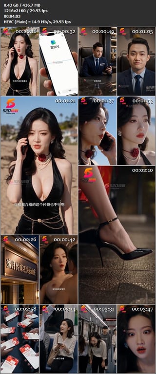 【AI短剧】蜜月新剧《我的女友景甜》EP1-6集恶搞版，在决赛现场看见帝国猛虎张 配图17
