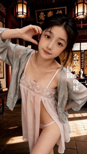 【AI自制小短剧】《诸神黄昏下集》邵氏武侠风月风格，众妹子激情不断！ 配图3