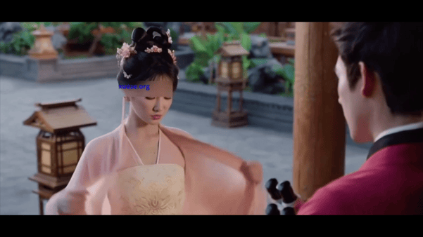 【AI推演】魔改电视剧《白日提灯》迪丽热巴饰演贺思慕妖娆鬼王身材在幽暗灵殿被压在 配图4