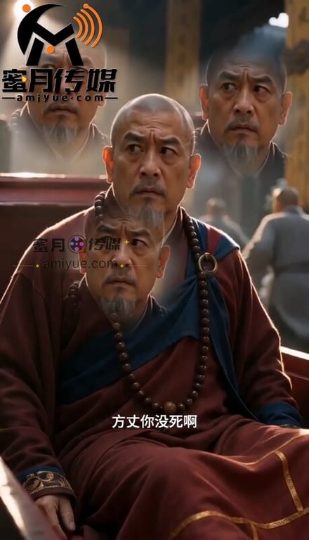 【AI短剧】『重生之我是少林大神棍』第1-3集 被女友戴绿帽 意外身亡重生为现实 配图27