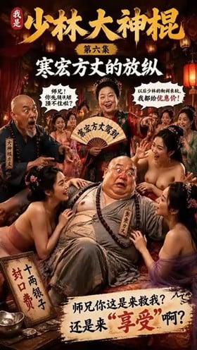【AI短剧】《重生之我是少林大神棍》第1-7集第1季完结❤️重生后竟成了少林方丈！-老宋论坛
