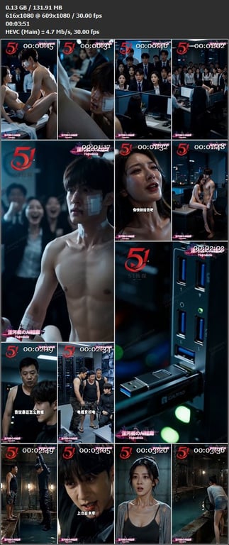 【AI短剧】《无间道之妙瓦底风云》EP1-16集，程序员身陷妙瓦底受尽折磨，女友 配图11