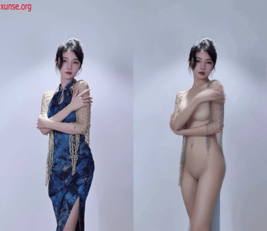 【AI脱衣】网红美女脱衣系列圣帝吖_Diana东北裸舞小美妞氺 配图3