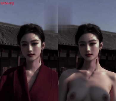 【AI脱衣】彭海芝--网红脱衣---气质美少女，清冷孤傲感拉满了氺 配图6